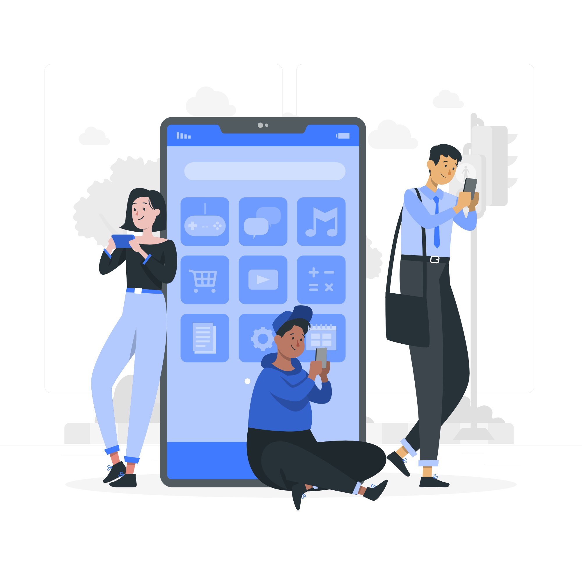 User management illustration
