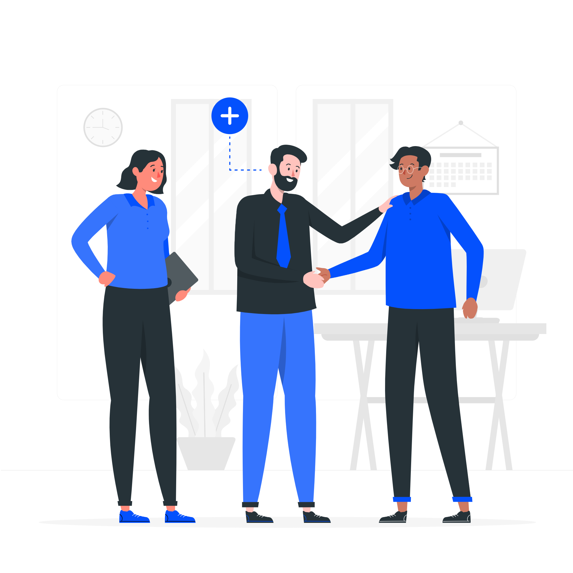 Leave management illustration